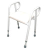 KCare Premium Shower Stool with PU Seat - 450mm - 250kg - Australian Assistive Technology Centre