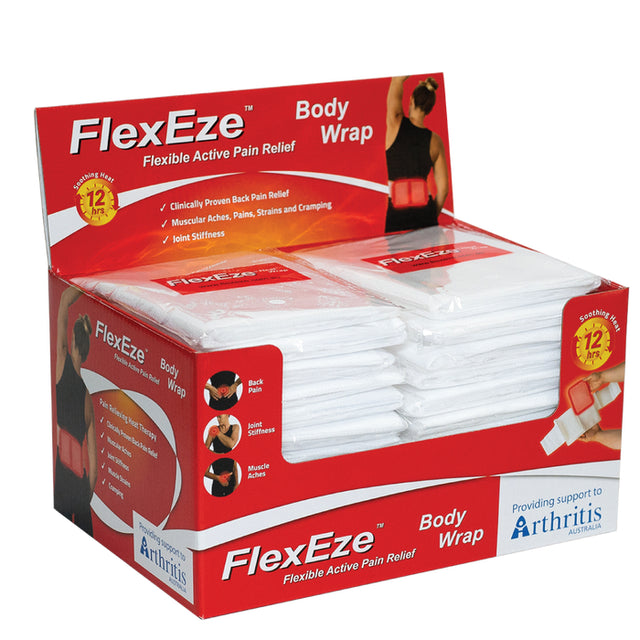 FlexEze Heat Body Wrap, Pkt:24 - Australian Assistive Technology Centre