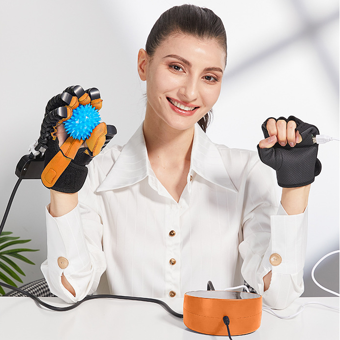 Single Hand Power Glove Hand Rehabilitation