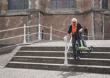 Rollz Air Lightweight Folding Carbon Rollator - Australian Assistive Technology Centre