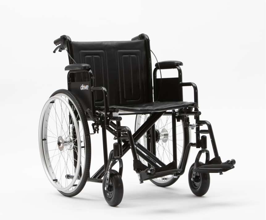 Drive Sentra EC Bariatric Wheelchair - Self Propelled (200kg & 318kg Models)