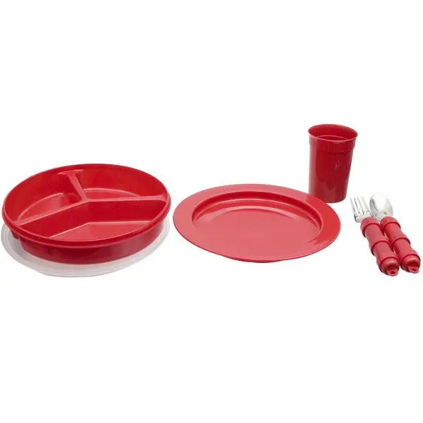 Maddak Redware Tableware, Deluxe Set