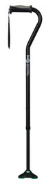 Hugo Ebony Offset Cane With QuadPod Tip