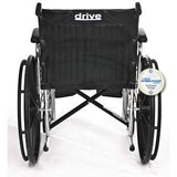 Drive Sentra EC Bariatric Wheelchair - Self Propelled (200kg & 318kg Models)