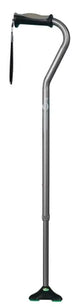Hugo Ebony Offset Cane With QuadPod Tip