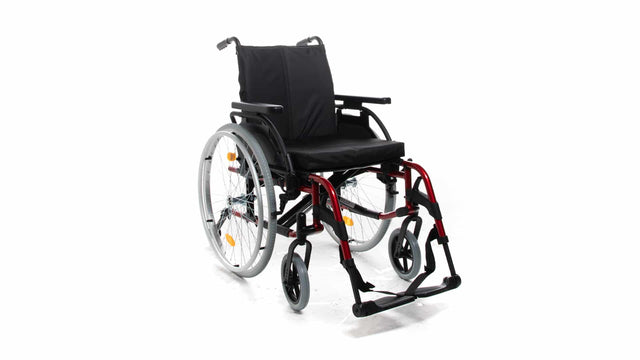 Sunrise Breezy BasiX² Lightweight Self-Propelled Wheelchair - Australian Assistive Technology Centre