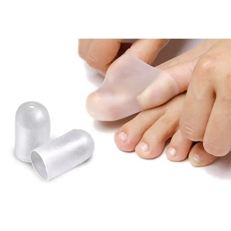 M2-Gel All-Gel Toe/Finger Cap, S/M, Pkt 2 - Australian Assistive Technology Centre