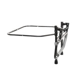 Folding Bedside Keeper Black with Steel Material