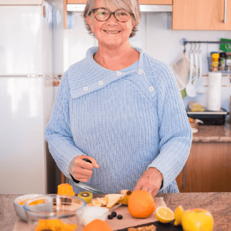 Etac Relieve Angled Table/Carving Knife - Australian Assistive Technology Centre