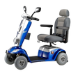 Kymco Midi Mobility Scooter - Bright Blue - Australian Assistive Technology Centre