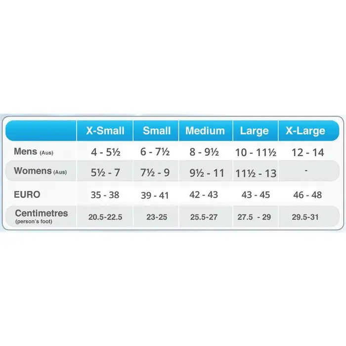Footlogics Orthotic Insoles, Football - Australian Assistive Technology Centre