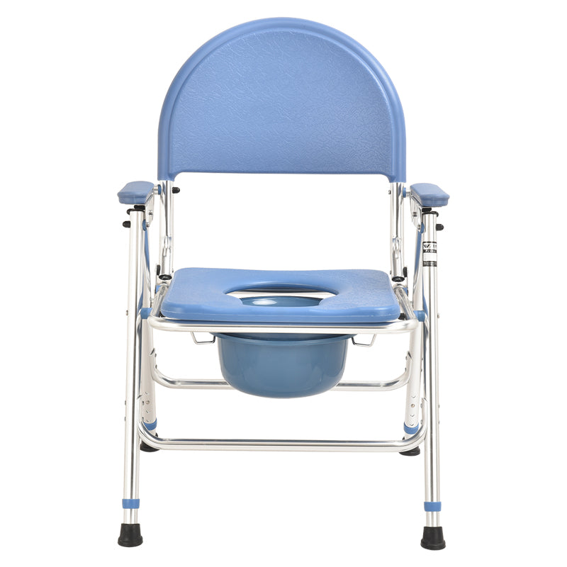 Thick Frame Commode Chair with Waterproof Seat