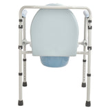 Firm Steel Commode Chair for Bathroom