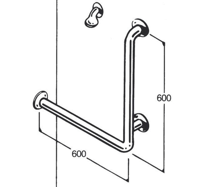 Care Quip Bath/Shower Rail