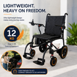 Fold & Go Ultra Lightweight Carbon Fiber Electric Wheelchair - Australian Assistive Technology Centre