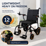 Fold & Go Ultra Lightweight Carbon Fiber Electric Wheelchair - Australian Assistive Technology Centre