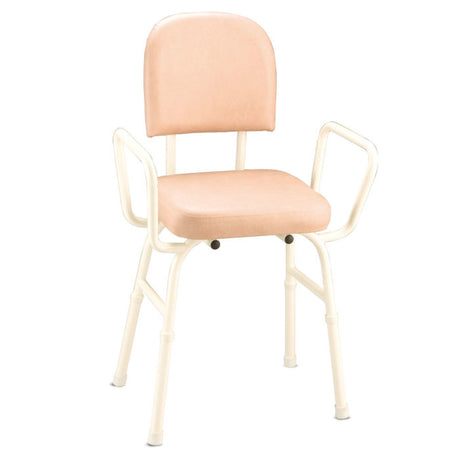 Care Quip Perching Stool with Arms - Australian Assistive Technology Centre
