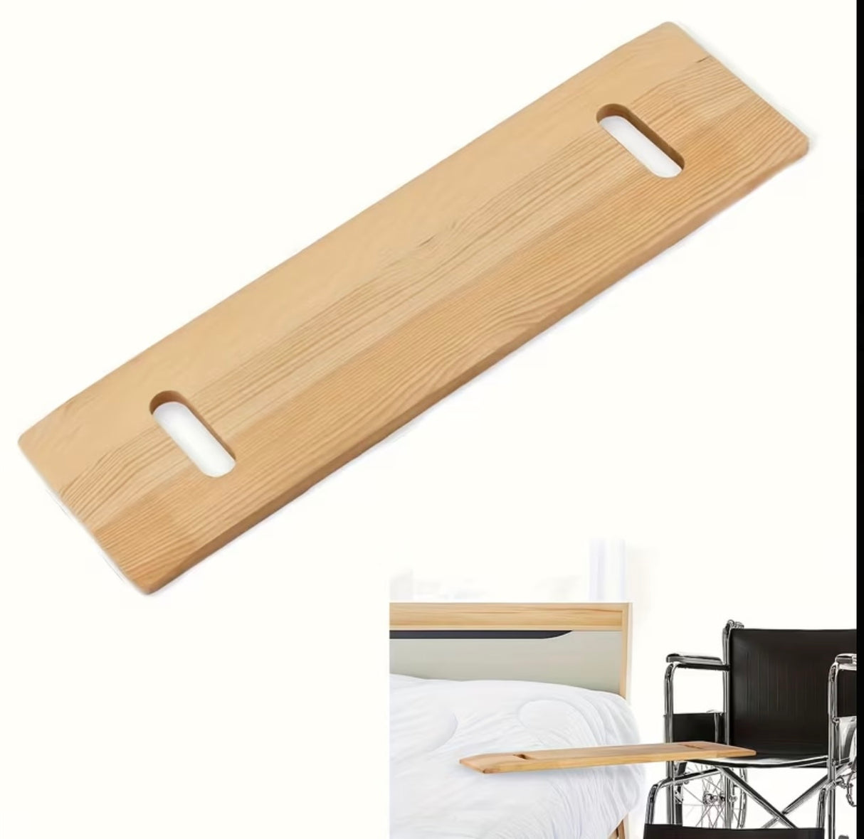 Timber Transfer Board   - Manual handling aid that assists in patient transfers - Australian Assistive Technology Centre