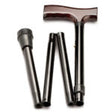 Folding Walking Stick with Timber Handle - Australian Assistive Technology Centre