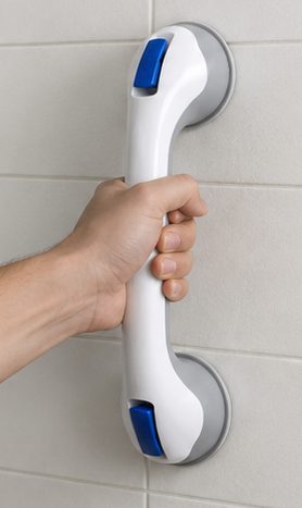 Night-Glow Suction Grab Bar (400mm) - Australian Assistive Technology Centre