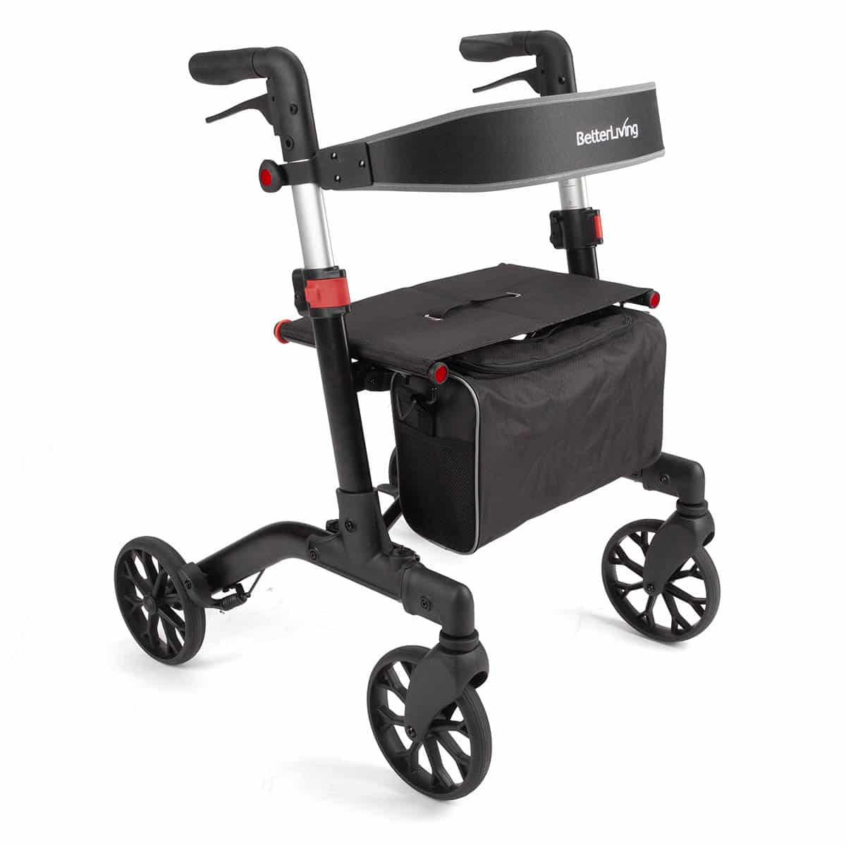 BetterLiving Lightweight Compact Wheeled Walker / Rollator - Australian Assistive Technology Centre