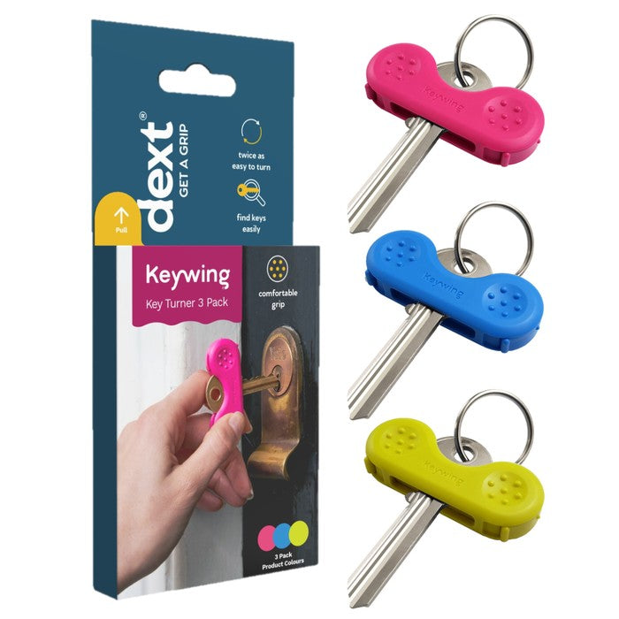 dext Keywing Key Turner  3pk