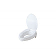 Breezy Everyday Raised Toilet Seat With Lid, 6" - Australian Assistive Technology Centre
