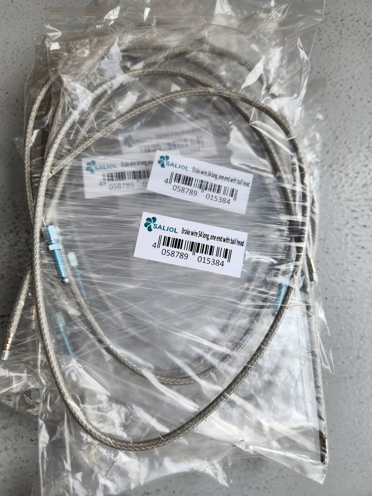 Saljol Brake Cables - Australian Assistive Technology Centre