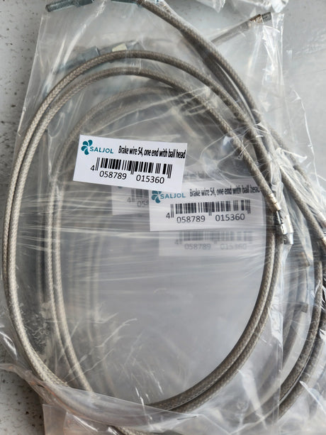 Saljol Brake Cables - Australian Assistive Technology Centre