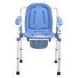 Foldable Commode Chair with Aluminium Frame - Australian Assistive Technology Centre