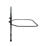 Folding Bedside Keeper Black with Steel Material - Australian Assistive Technology Centre