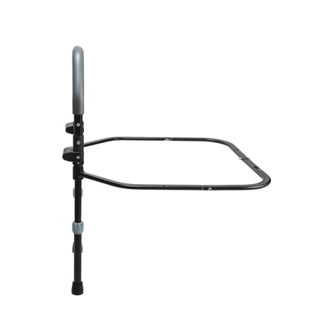 Folding Bedside Keeper Black with Steel Material - Australian Assistive Technology Centre