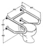 Toilet Rail  Type 014 - Australian Assistive Technology Centre