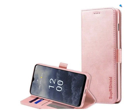 BigPurplePhone Wallet Style Leatherette Look Flip Cover Case - Australian Assistive Technology Centre