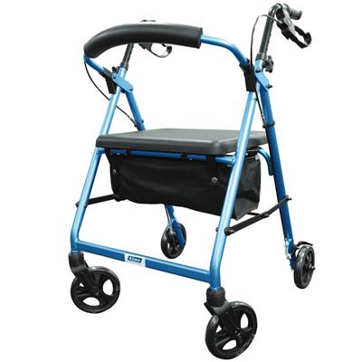 K Care Deluxe Seat Walker 6"