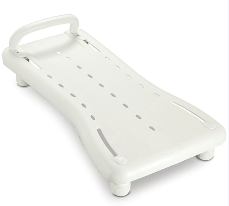 Care Quip Plastic wide Bathboard Adjustable with Rail - Australian Assistive Technology Centre