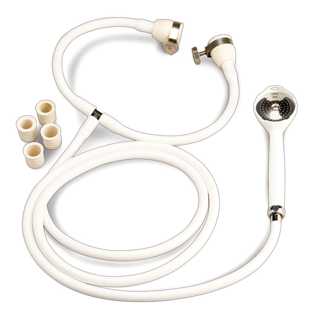Hand Shower – Dual Tap Clamp-on - Australian Assistive Technology Centre