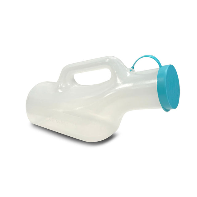 Male Urinal with Lid - Australian Assistive Technology Centre