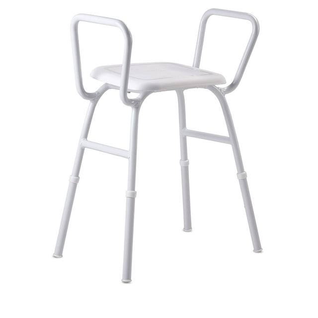 Shower Stool – Aluminium - Australian Assistive Technology Centre