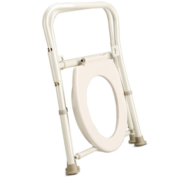 Folding Overtoilet Aid   - Foldable overtoilet aid for those with hip/knee injuries - Australian Assistive Technology Centre