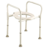 Folding Overtoilet Aid   - Foldable overtoilet aid for those with hip/knee injuries - Australian Assistive Technology Centre