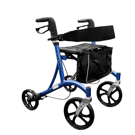 Side Fold Walker - Laser Blue - Australian Assistive Technology Centre