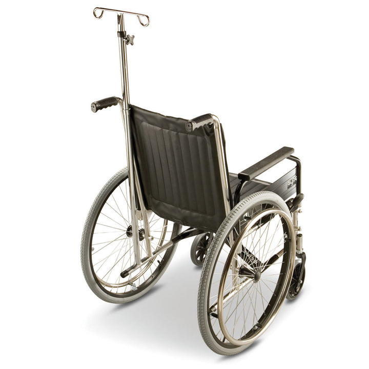 Care Quip IV Pole for Wheelchair