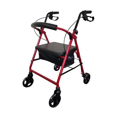 K Care Deluxe Seat Walker 6"