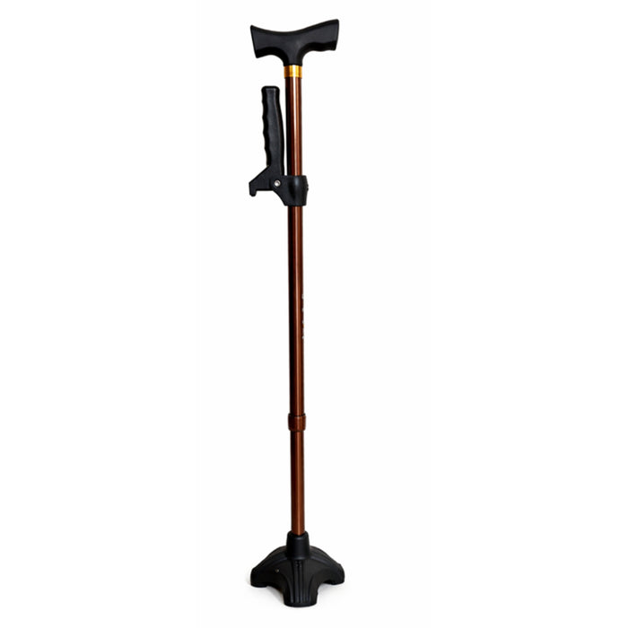 Days Sit to Stand Assist T-Handle Walking Stick with Lever, Bronze - Australian Assistive Technology Centre