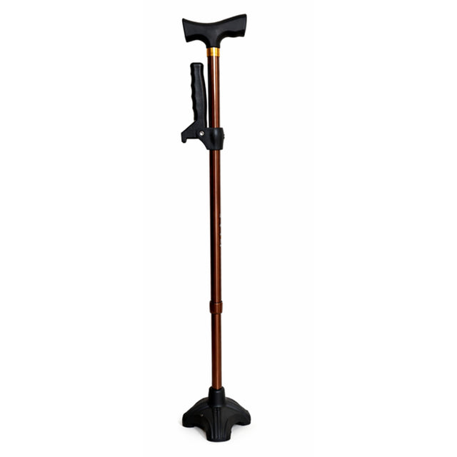 Days Sit to Stand Assist T-Handle Walking Stick with Lever, Bronze - Australian Assistive Technology Centre