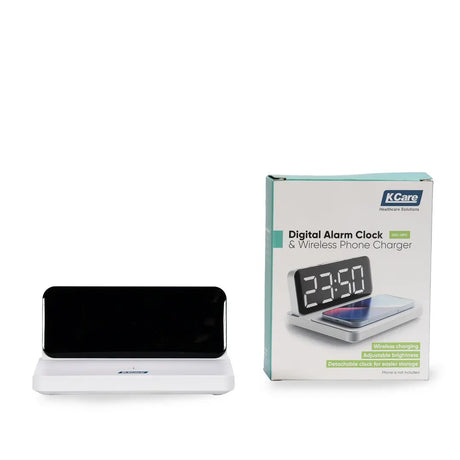 KCare Digital Alarm Clock and Wireless Phone Charger - Australian Assistive Technology Centre