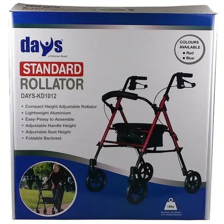 Days Boxed Rollator - Australian Assistive Technology Centre