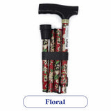 Days Folding Patterned Walking Stick - Australian Assistive Technology Centre