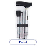 Days Folding Patterned Walking Stick - Australian Assistive Technology Centre
